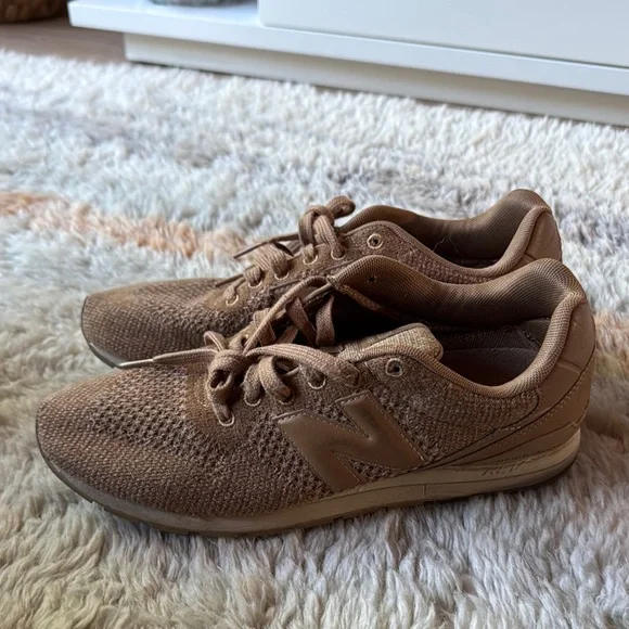 New Balance Tan Mesh Sneakers - Picture 4 of 6